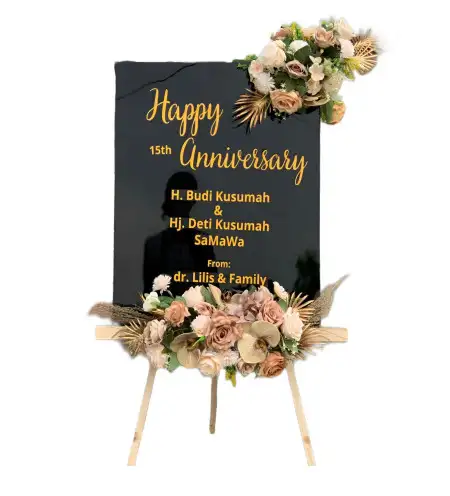 Papan Bunga Akrilik Kebonalas